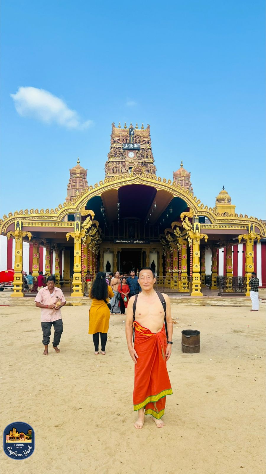 Nallur Kandaswamy Temple Tour - visiting the historic Hindu temple in Jaffna -srilanka_hindu culture tour