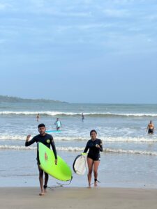 Surfing in Weligama - enjoying waves and beach activities in southern Sri Lanka exploreyarl tour guide sri lanka arugam bay