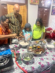 cooking class _jaffna _tamilfood_srilanka cousin _spices