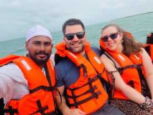 Ferry to Delft Island - scenic boat ride and exploring historic sites on the island _ferrytime_sri lanka