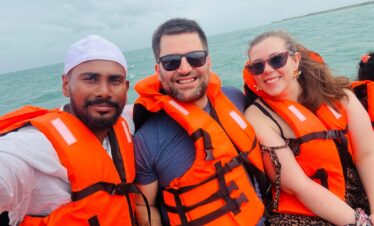 Ferry to Delft Island - scenic boat ride and exploring historic sites on the island _ferrytime_sri lanka